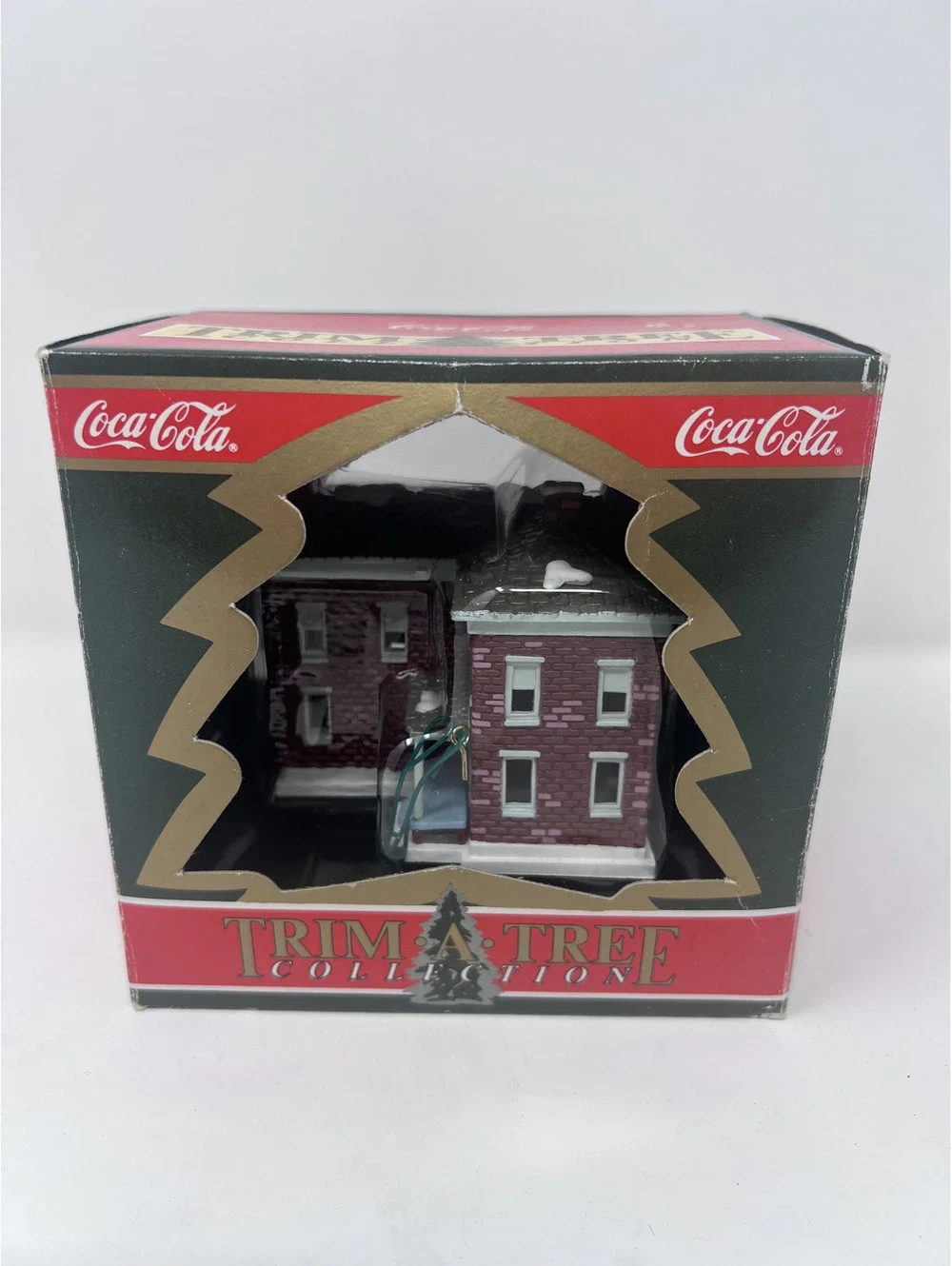 Coca-Cola Trim A Tree Collection Pemberton House Dimensional Ornament